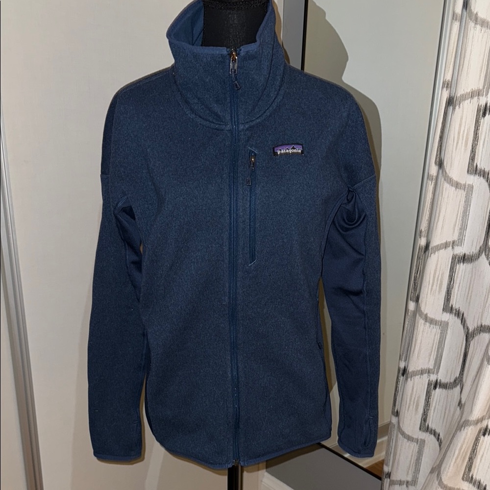 Patagonia Navy Blue Fleece Jacket
